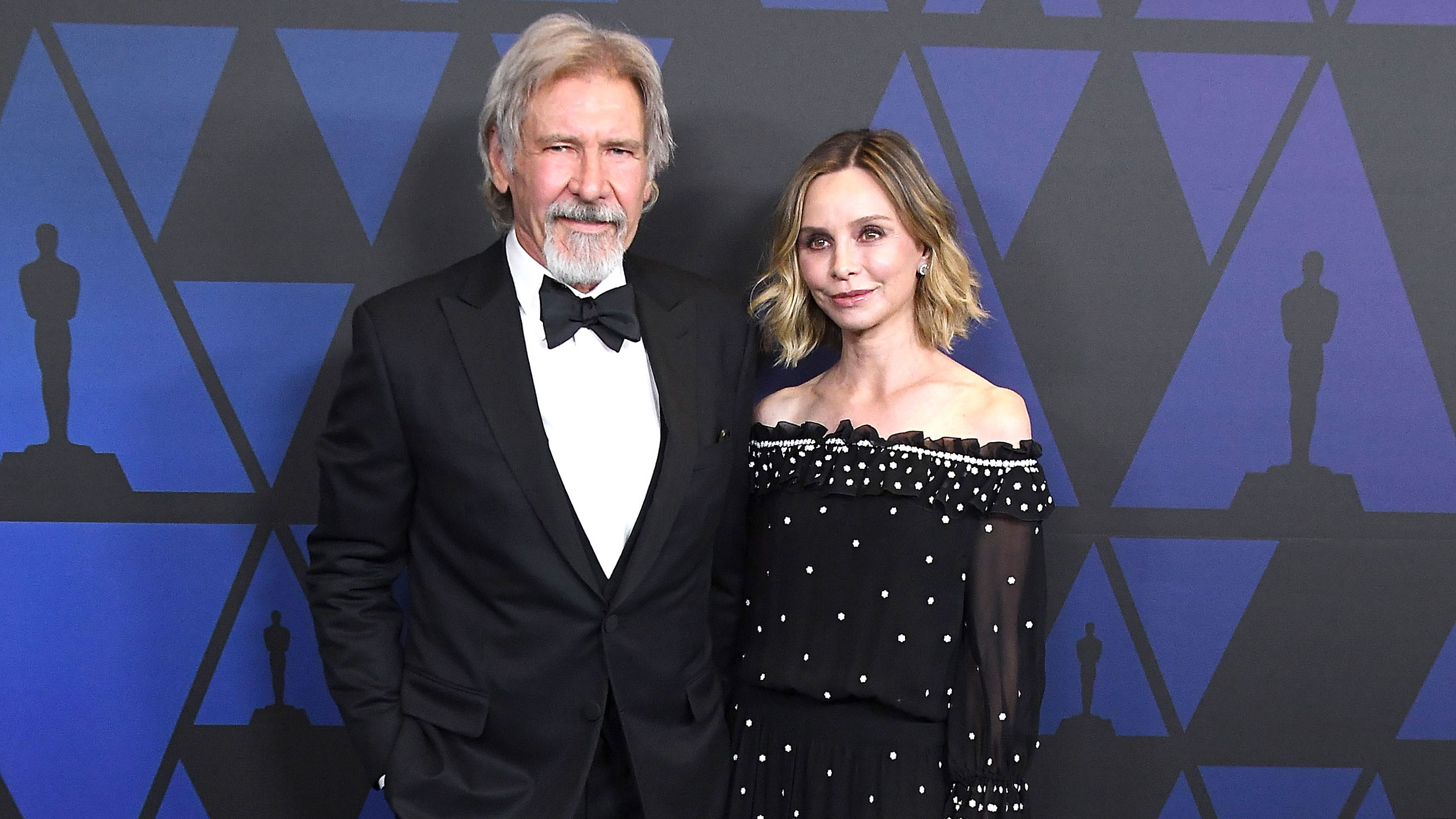 Harrison Ford’s secret to a happy marriage: ‘Don’t talk. Nod your head’