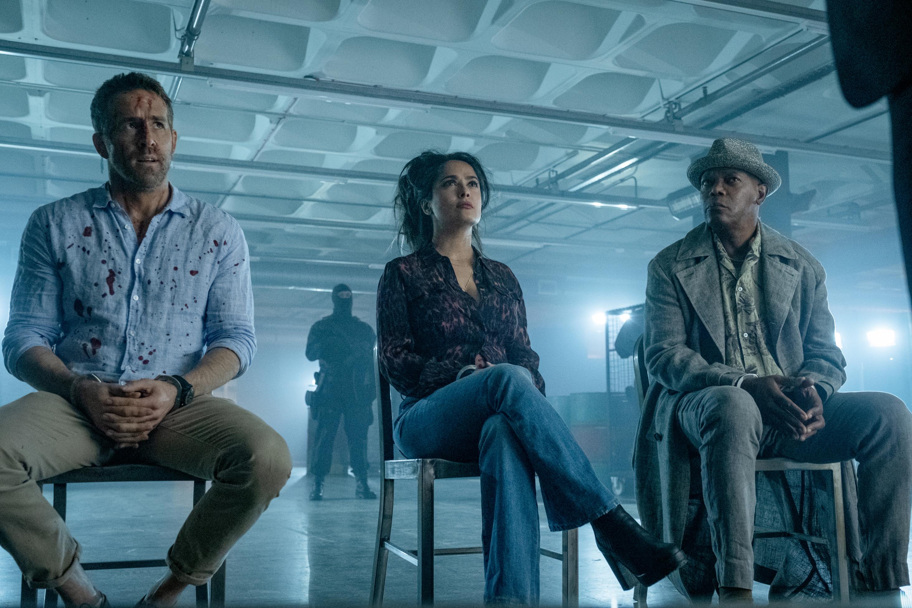 ‘The Hitman’s Wife’s Bodyguard’ reloads the silliness with a bigger role for Salma Hayek
