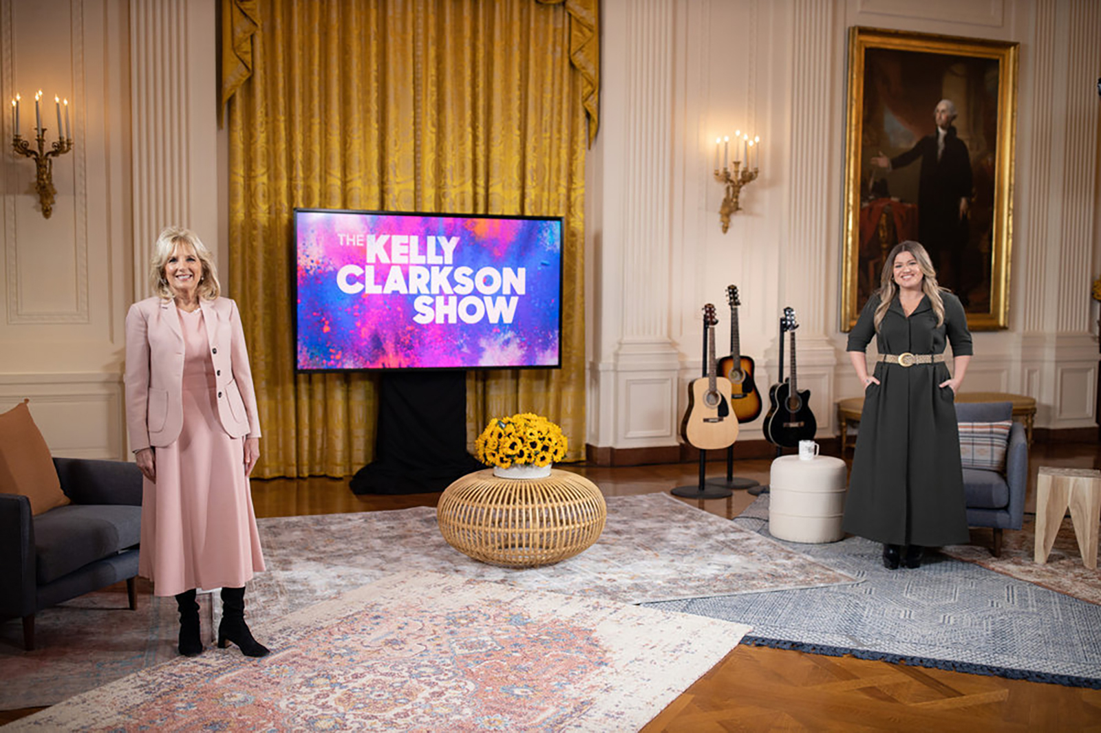 Jill Biden gives Kelly Clarkson advice on her divorce