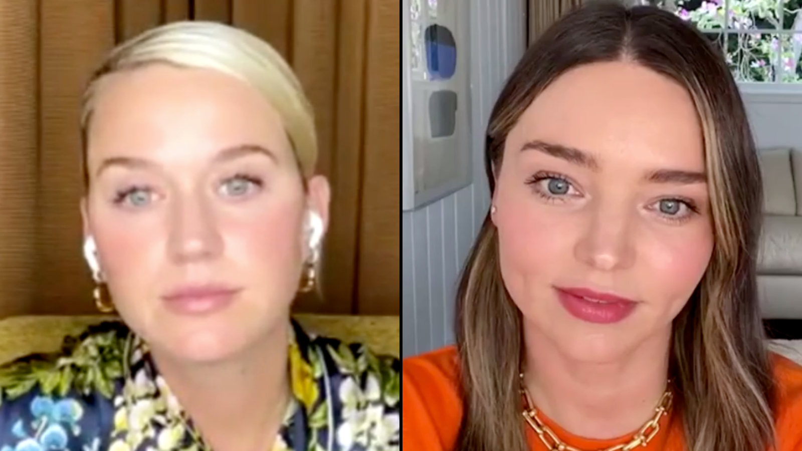 Katy Perry and Miranda Kerr talk about their close relationship