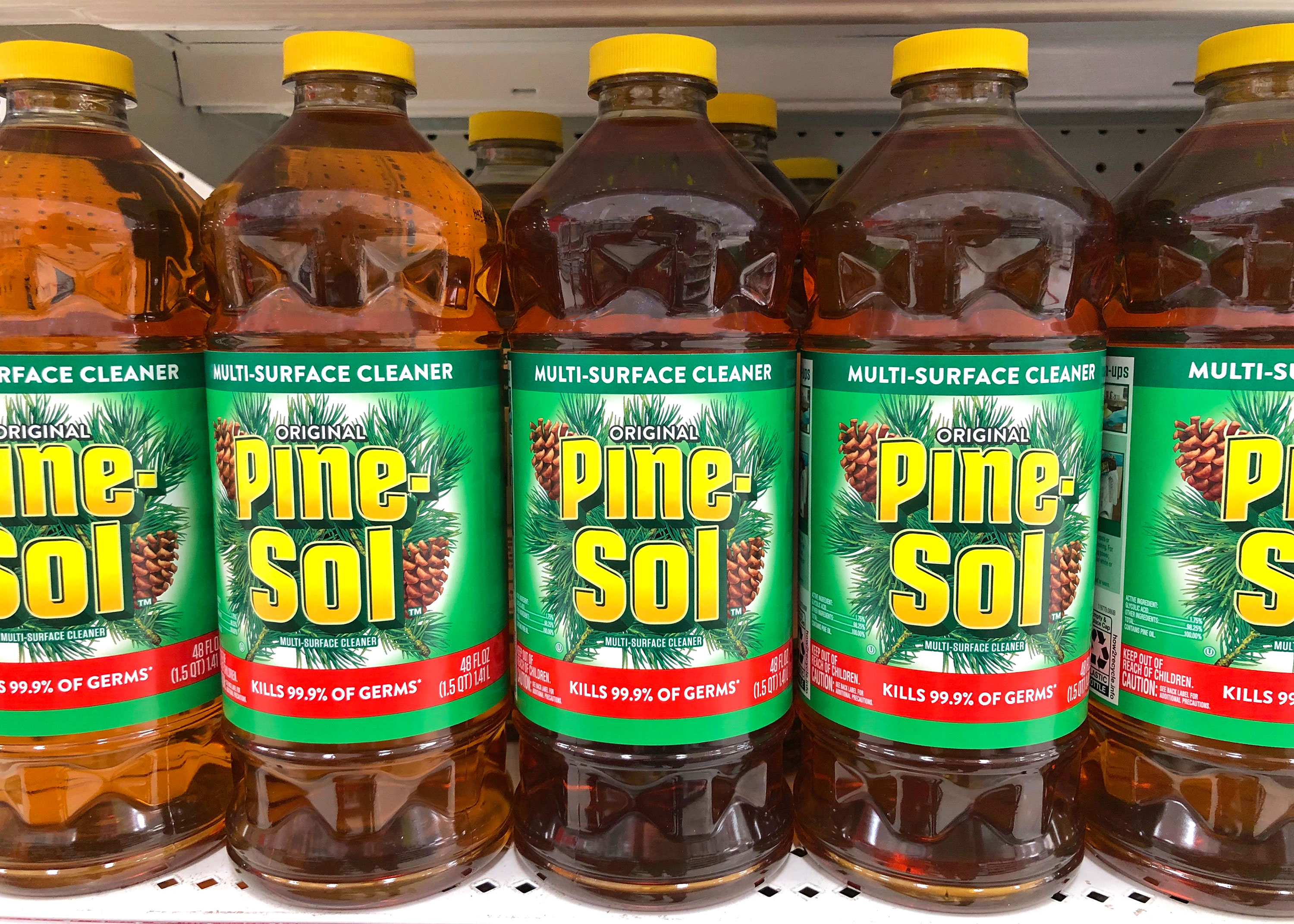Pine-Sol cleaner has been approved to kill coronavirus on hard surfaces