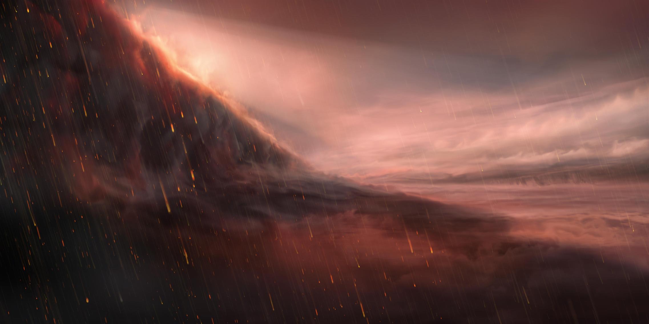 What alien raindrops on other planets have in common with rain on Earth