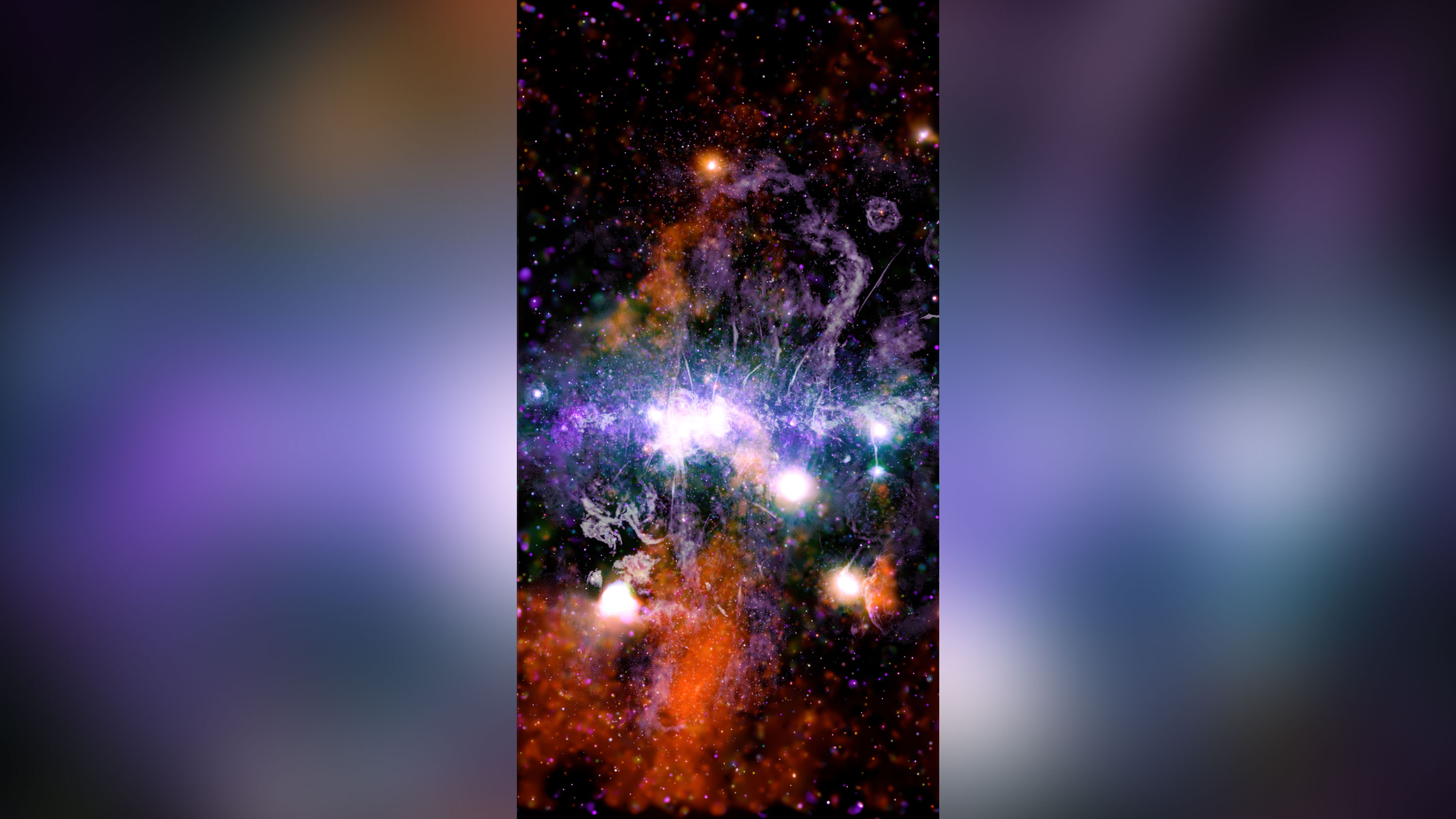 New NASA photo shows our galaxy’s ‘violent energy’