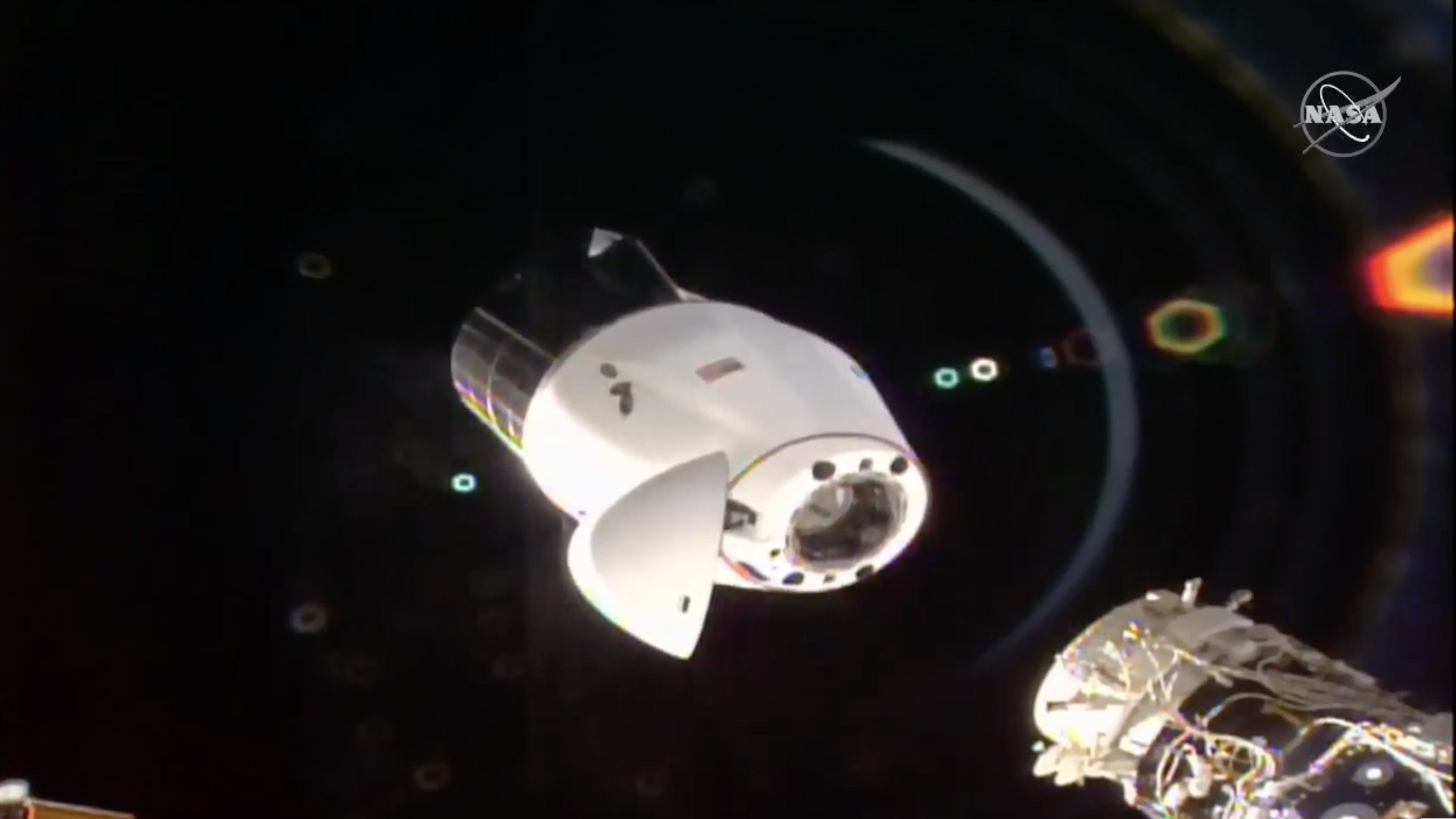 There’s a case of wine heading back to Earth from space