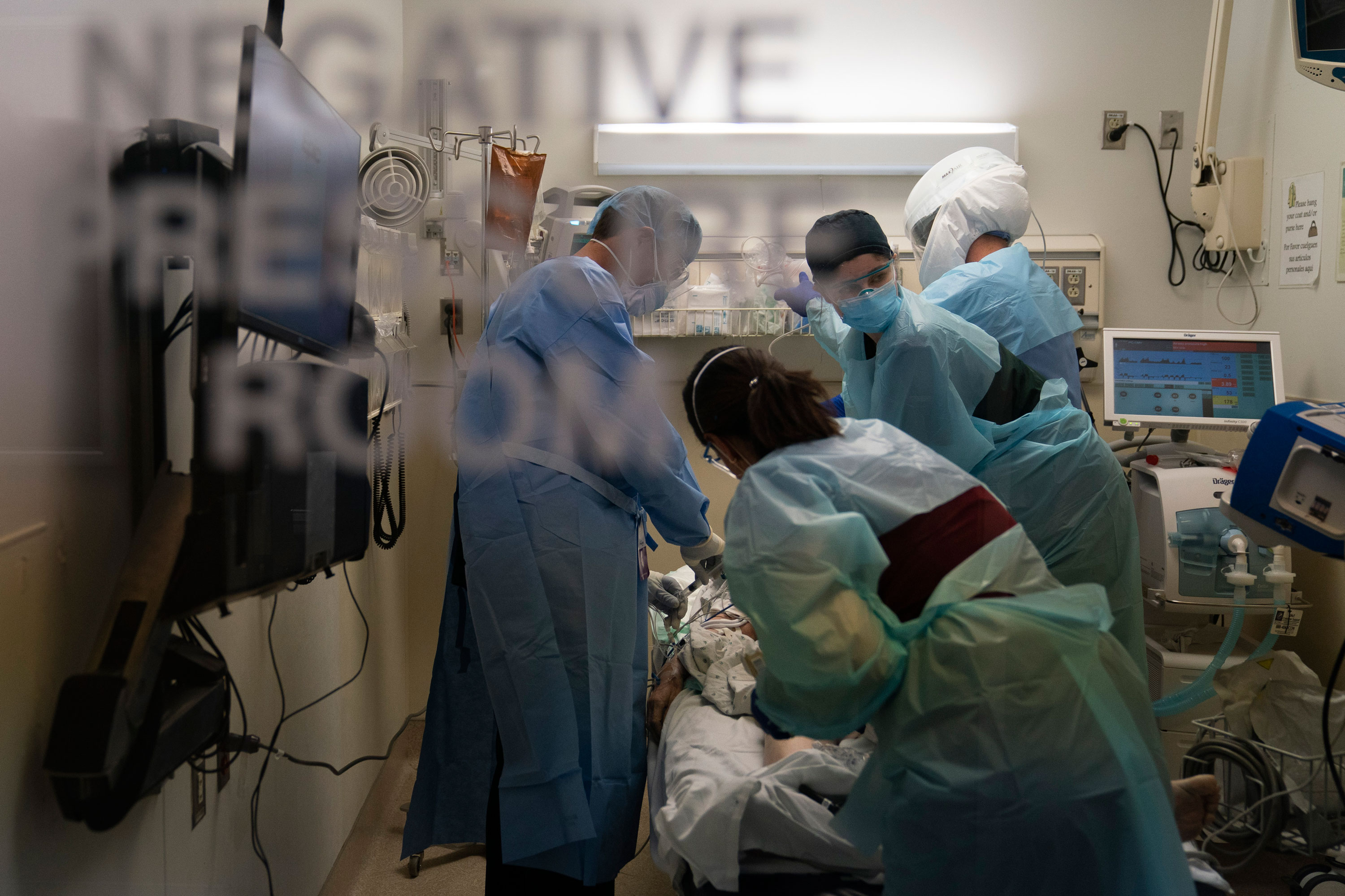 Hospitals stretched beyond 'reasonable limit' as number of Covid-19 patients reaches 100,000 and reported deaths hit all-time high