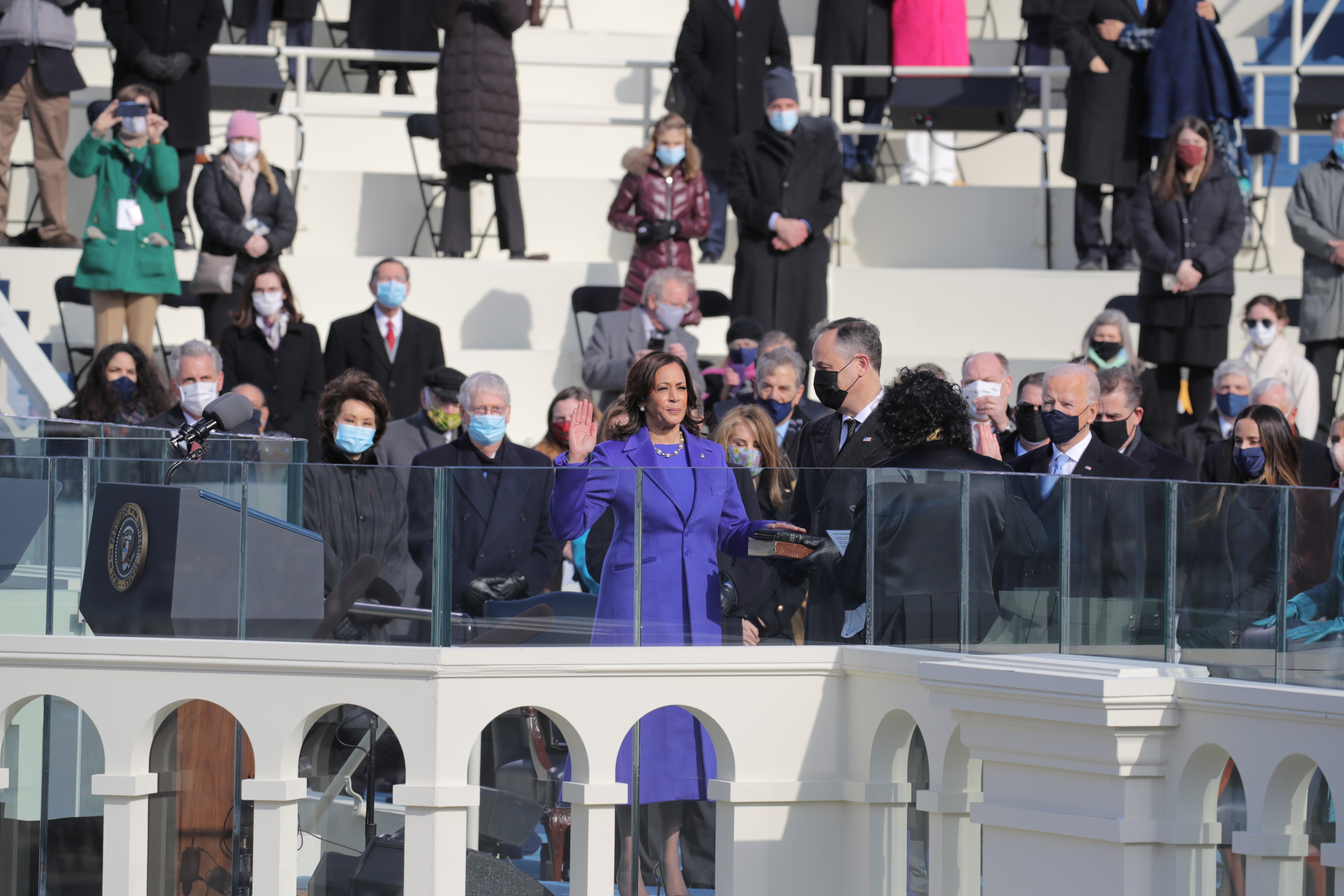 'This moment belongs to all of us:' Black women exult as Kamala Harris walks into history