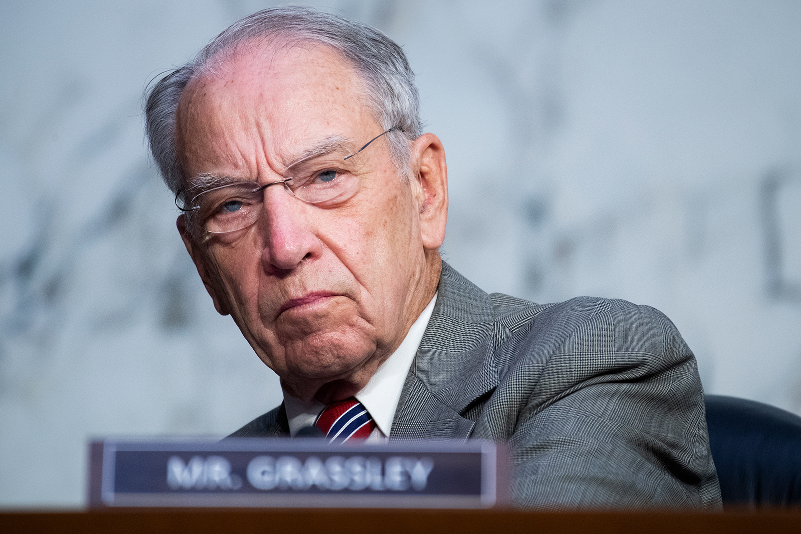Grassley returns to Senate office after testing positive for Covid-19