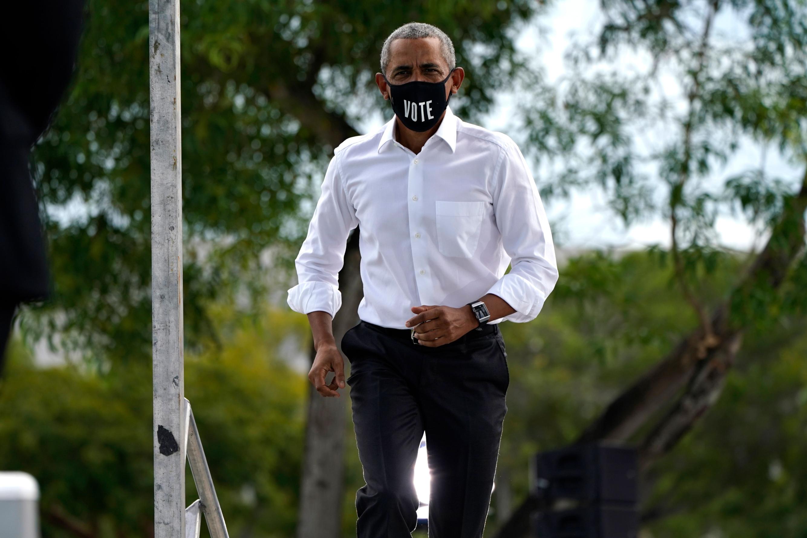 Obama congratulates Biden on Senate passage of his Covid relief bill