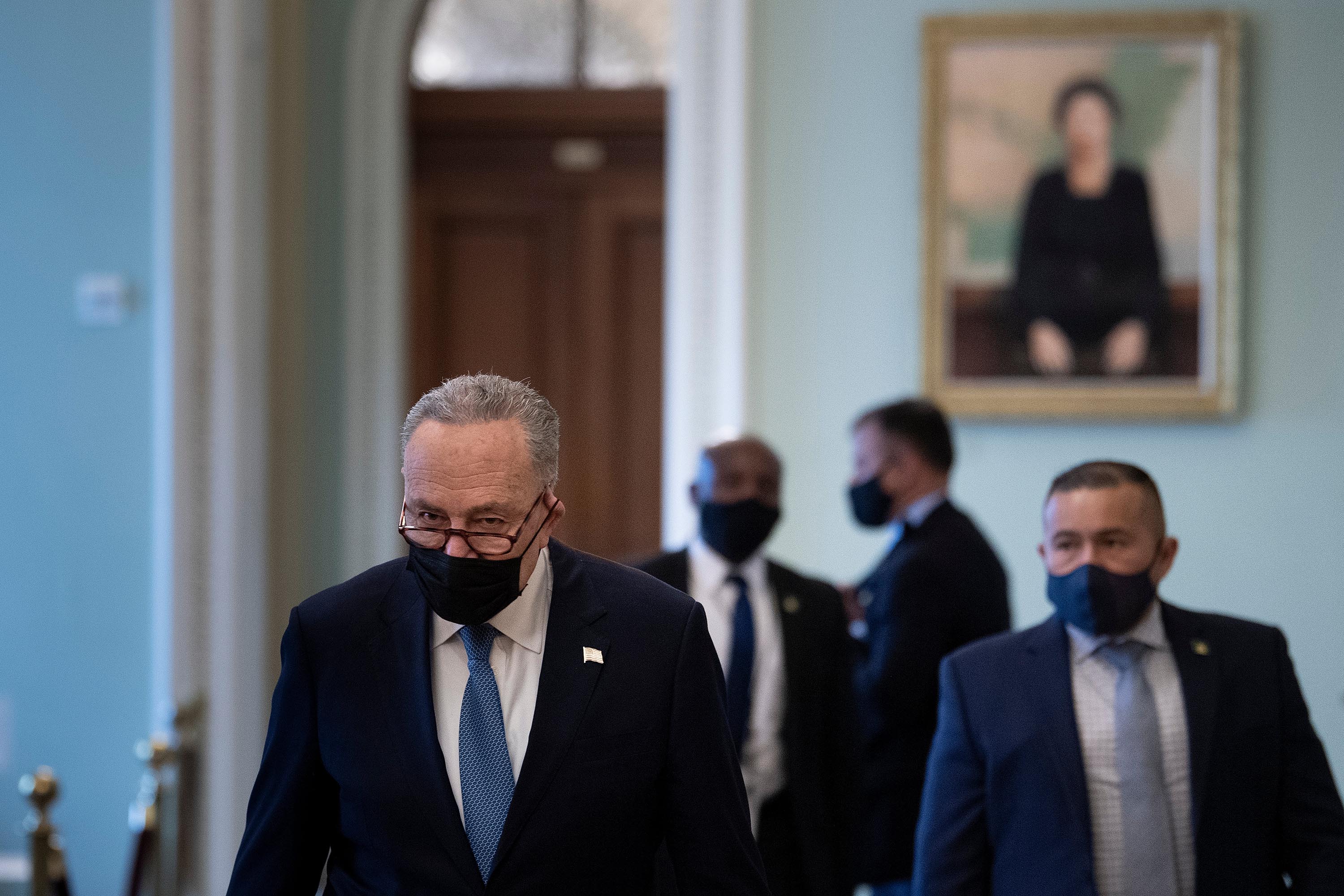 Democratic leaders seek to placate liberals by kicking off effort to pass Biden agenda along party lines