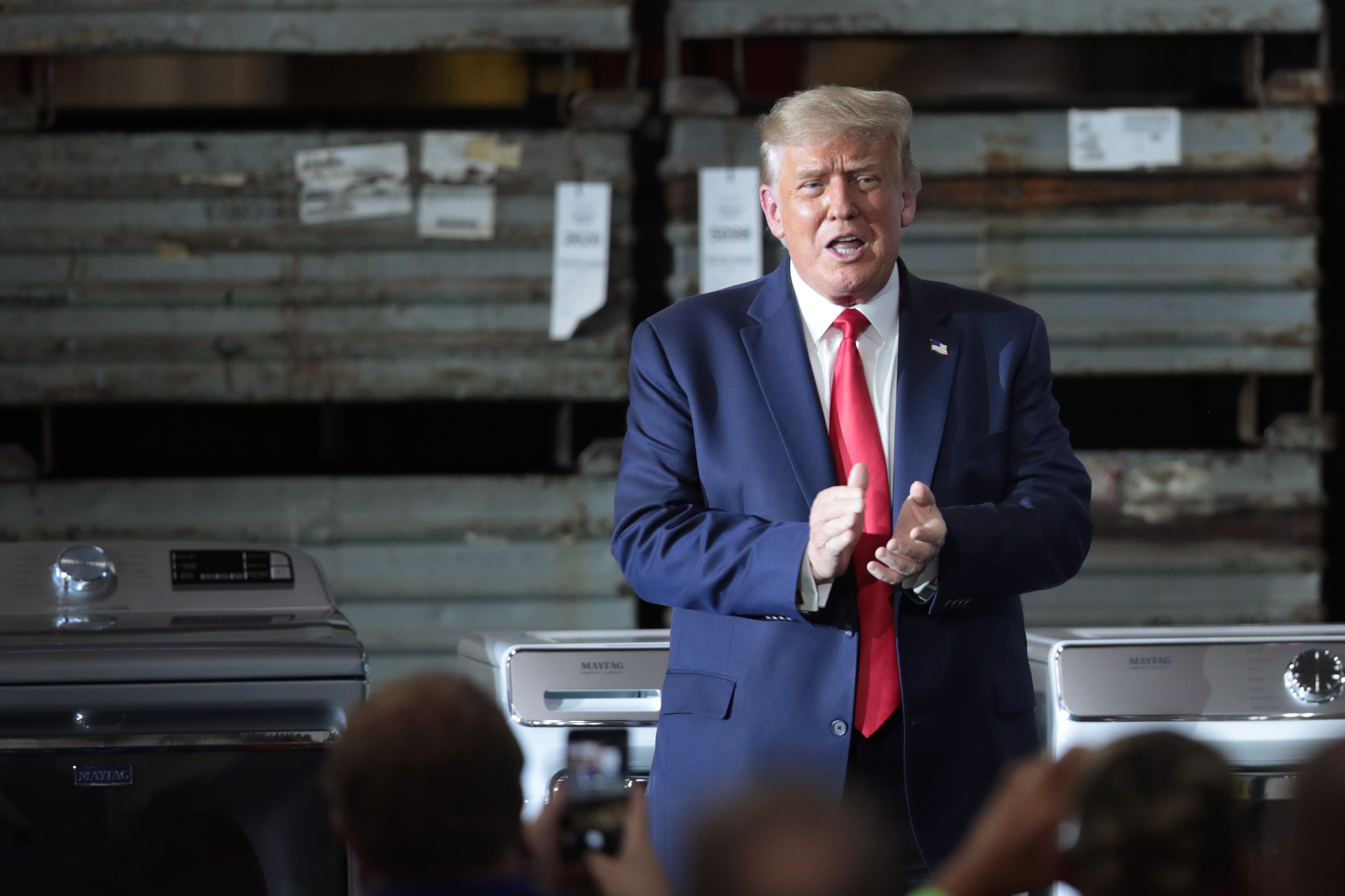 Administration proposes easing showerhead standards after Trump bemoans water flow
