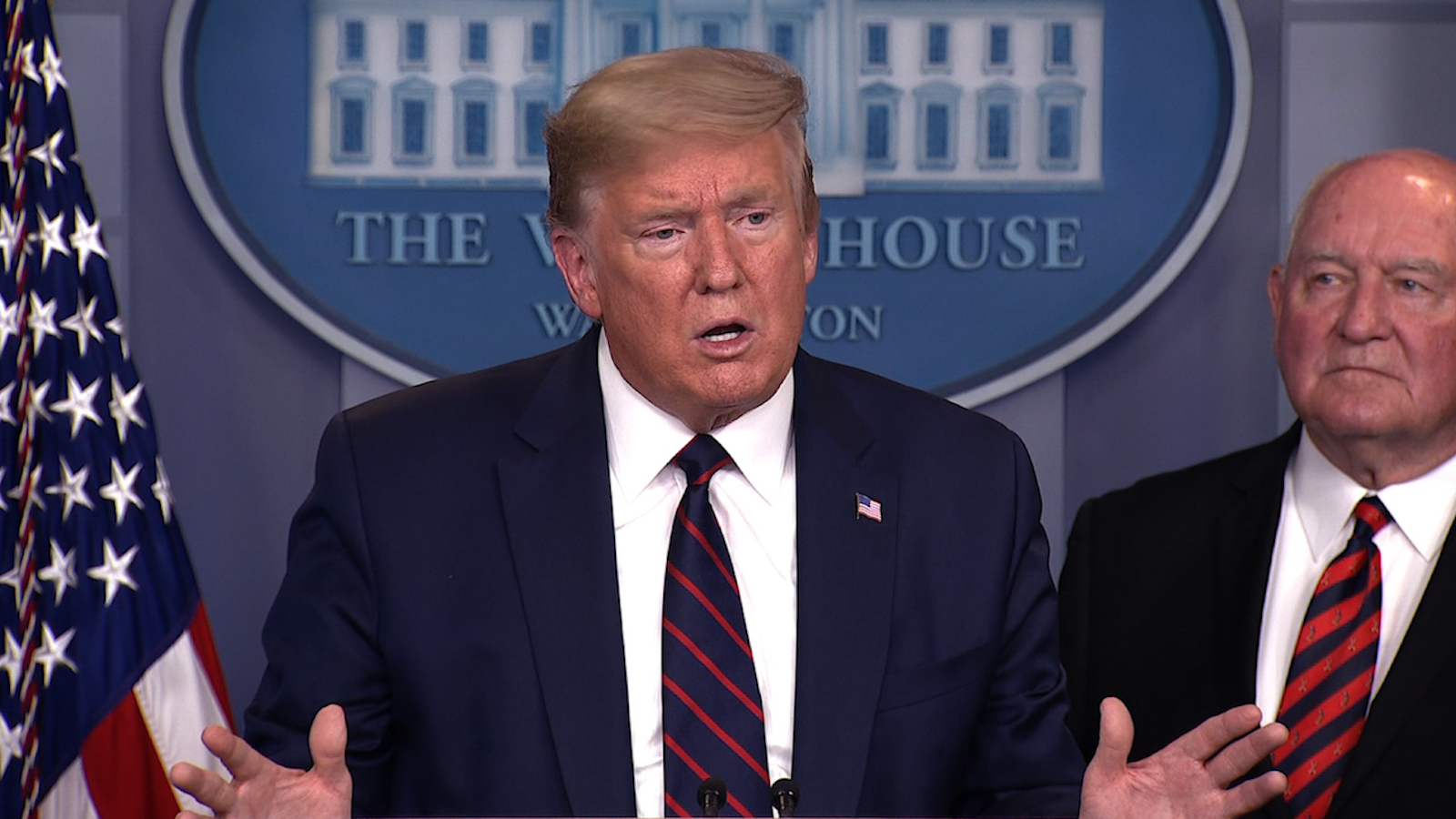 Trump opens the door to calling up former active service members for coronavirus fight
