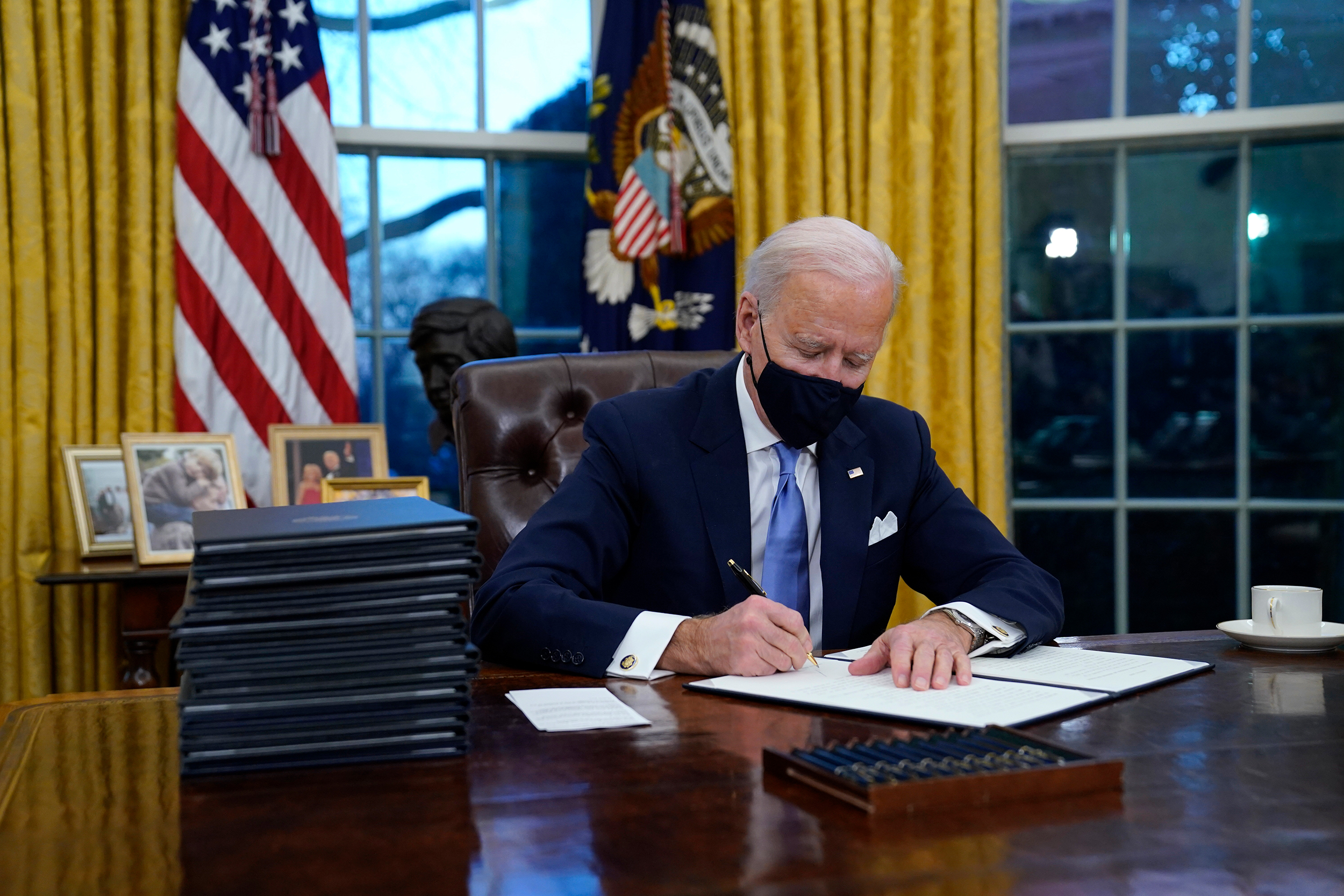 Biden says Trump left him a 'very generous letter' before departing White House
