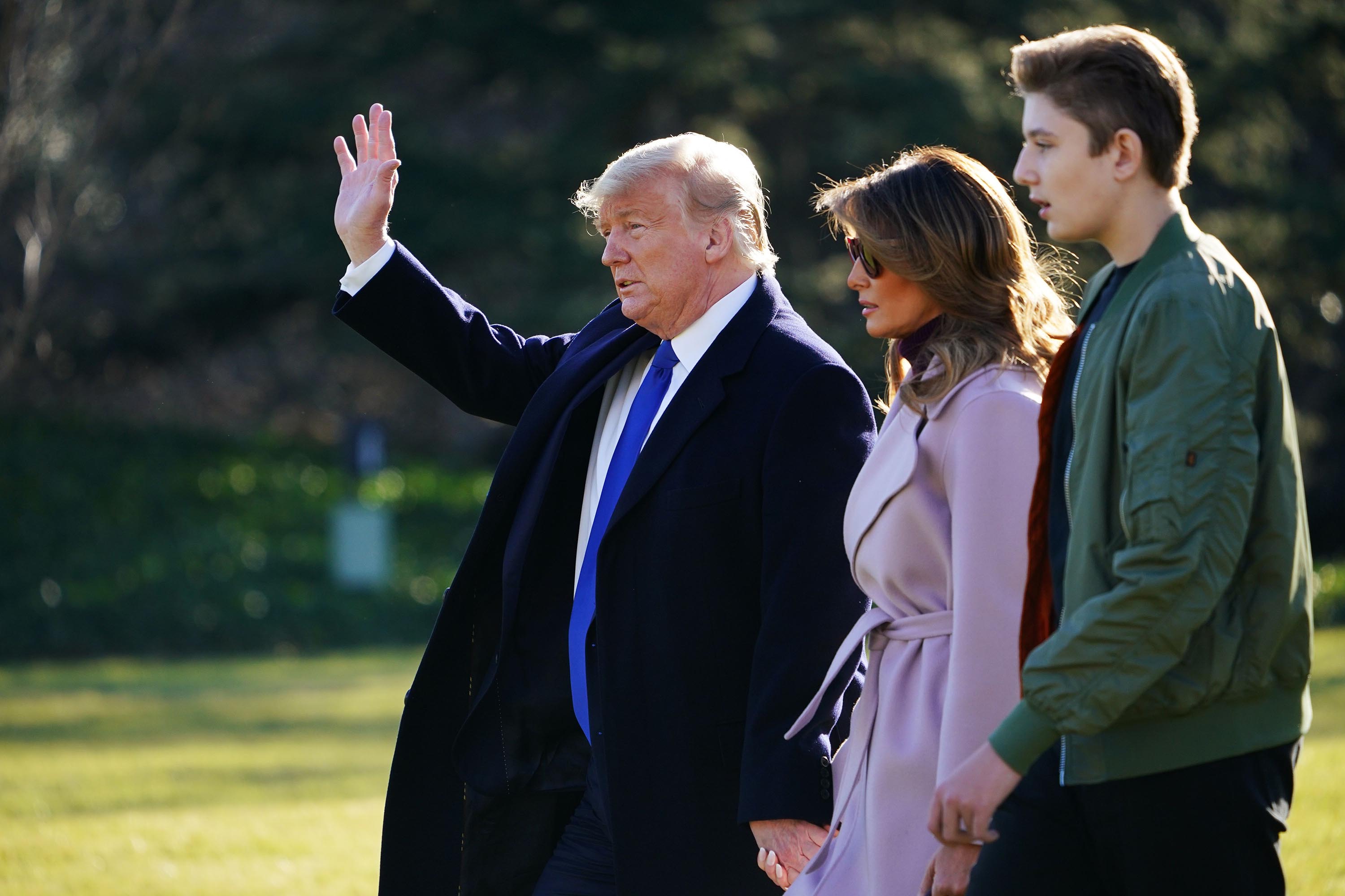 Trump and first lady request mail-in ballots despite attacks