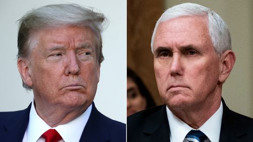 Annoyed Trump met with Pence right before holiday break