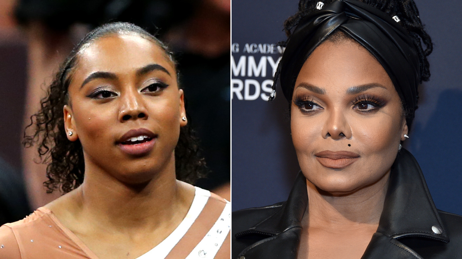 College gymnast Margzetta Frazier had a surprise call from Janet Jackson -- and it got emotional