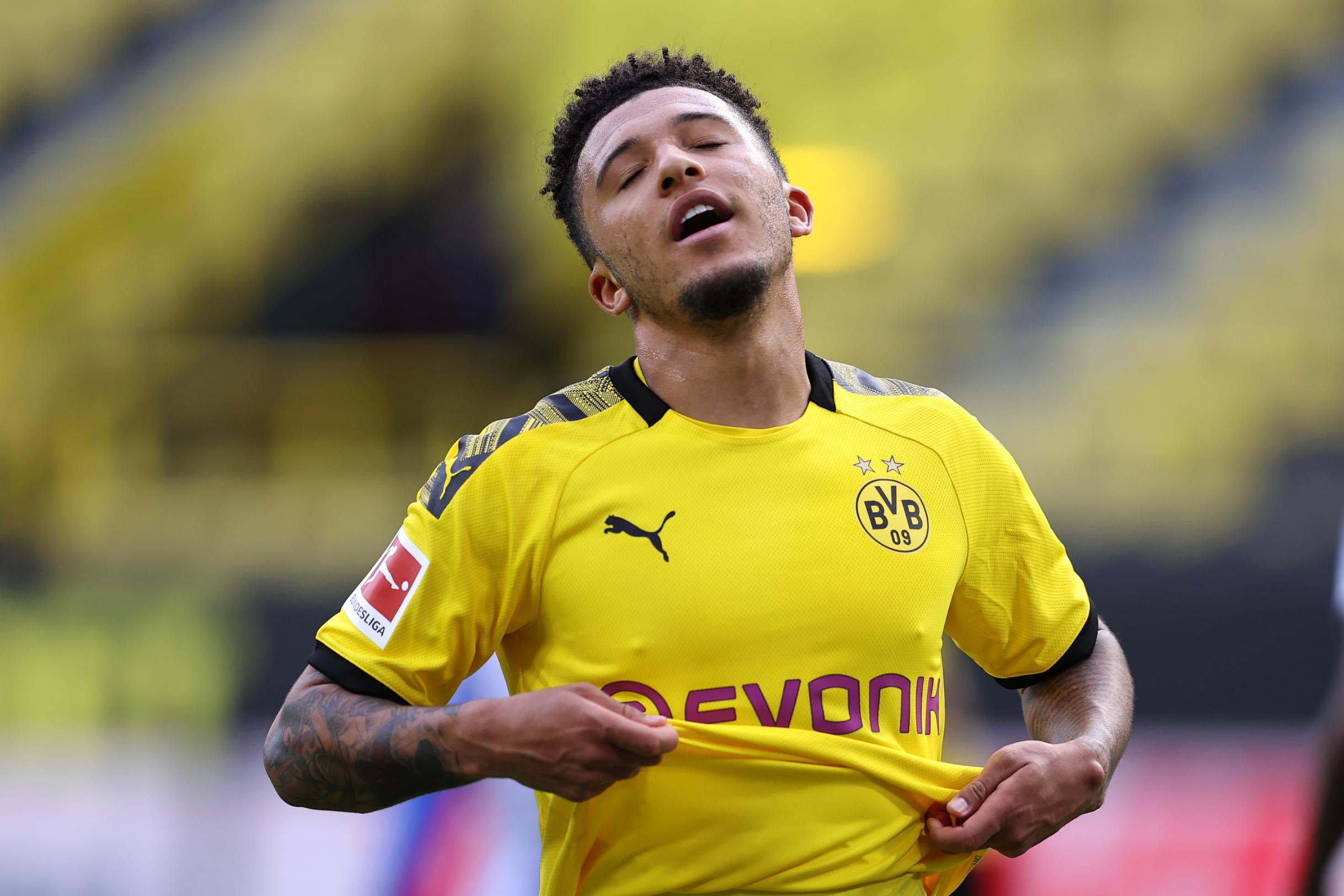 Borussia Dortmund digs its heels to stop Manchester United signing Jadon Sancho