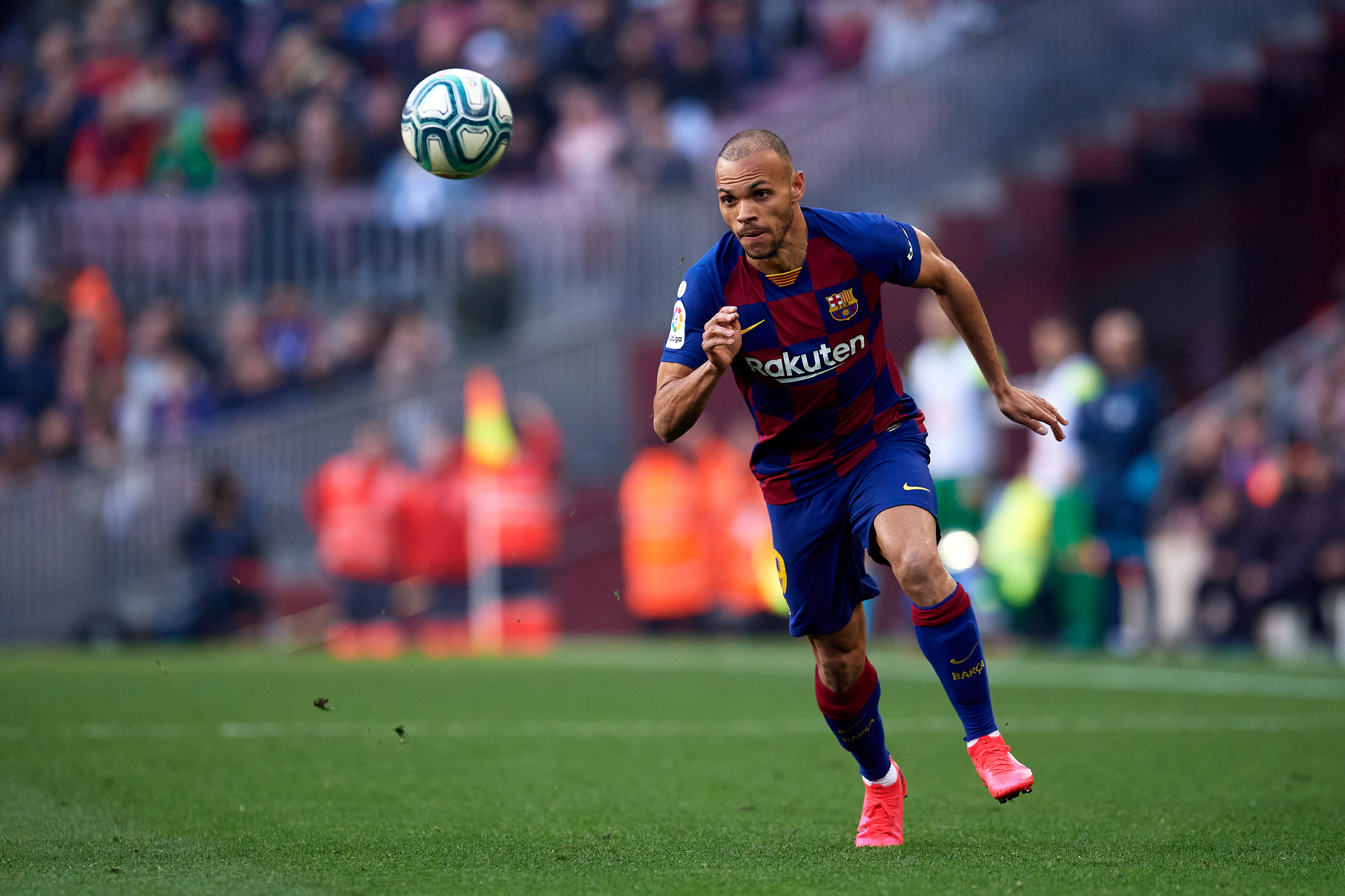 Martin Braithwaite spent time in a wheelchair as a child; now he's Lionel Messi's wingman at Barcelona