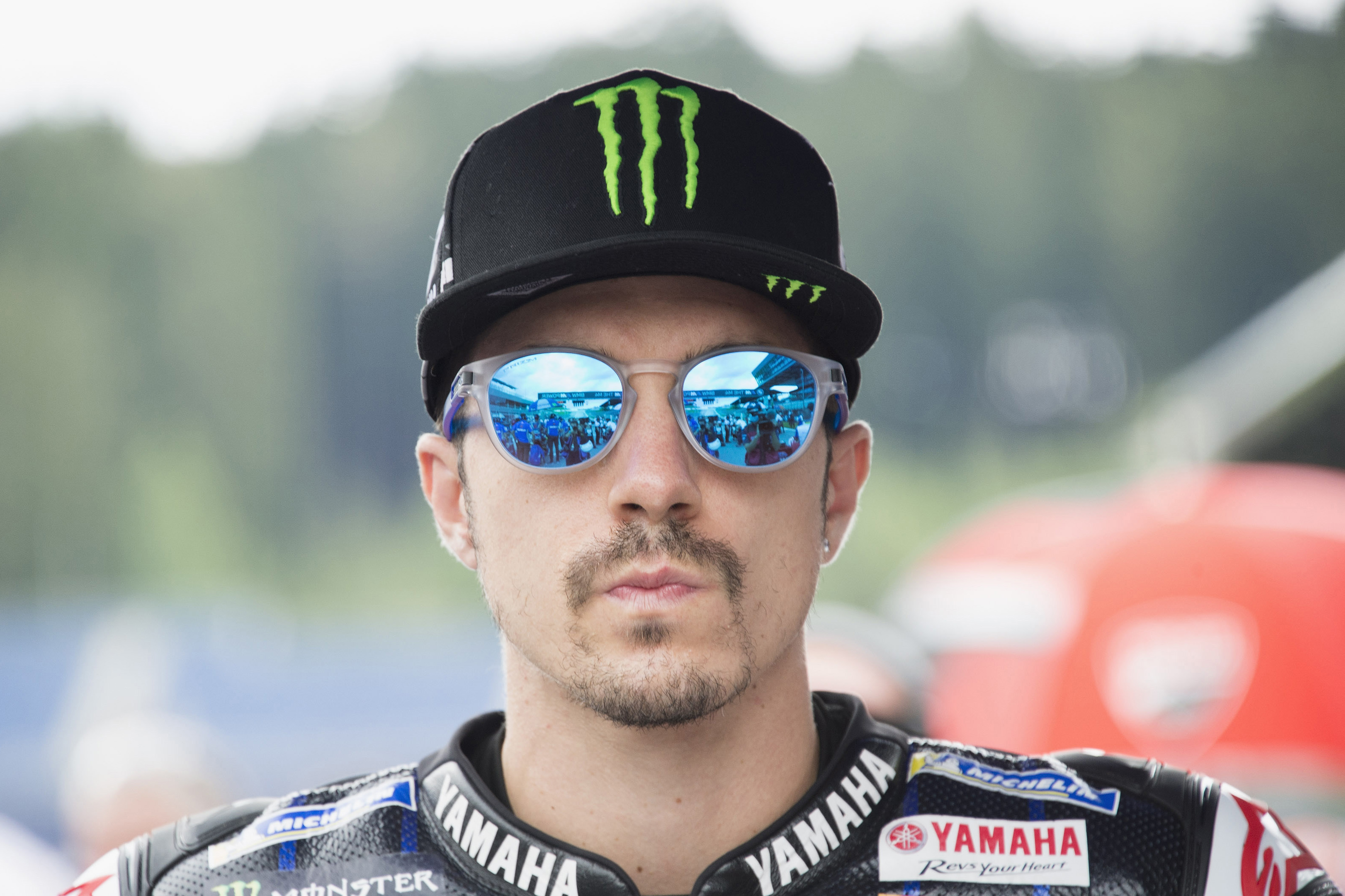 Maverick Viñales dodges disaster after jumping off bike at 228 kph in Styrian MotoGP
