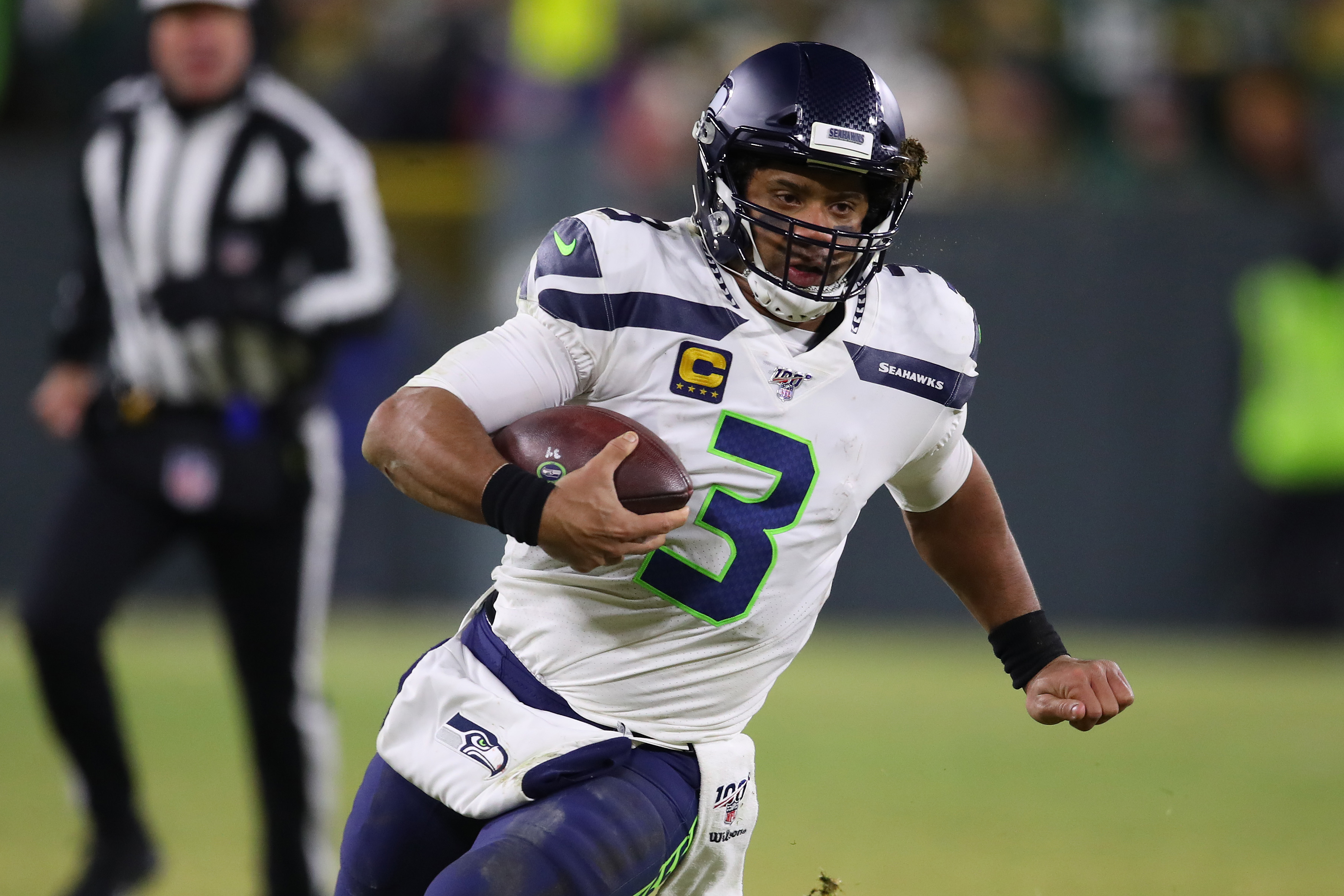 ‘I have a heavy heart right now,’ says Seattle Seahawks quarterback Russell Wilson