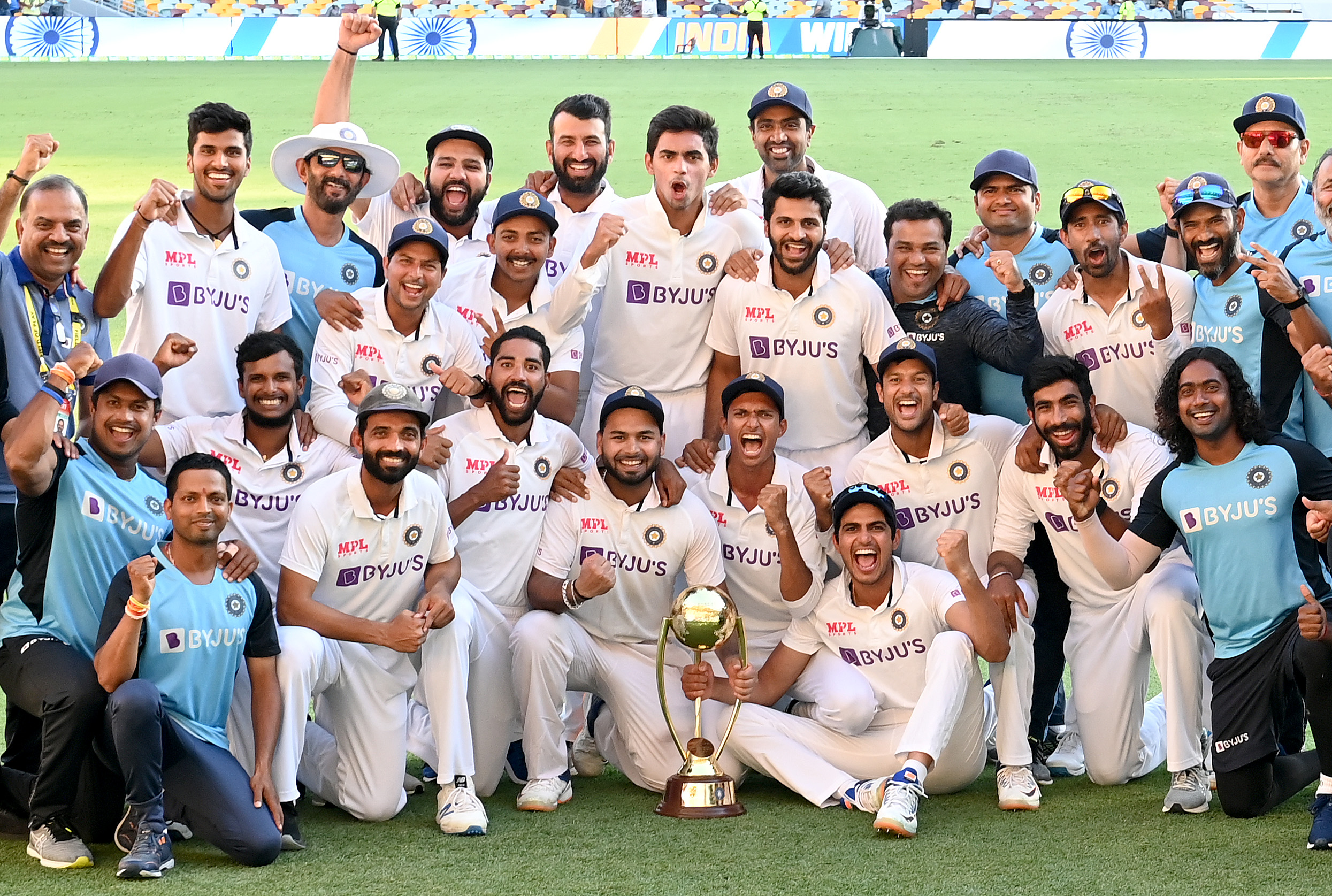 India achieves stunning Test victory over Australia with record-breaking run chase