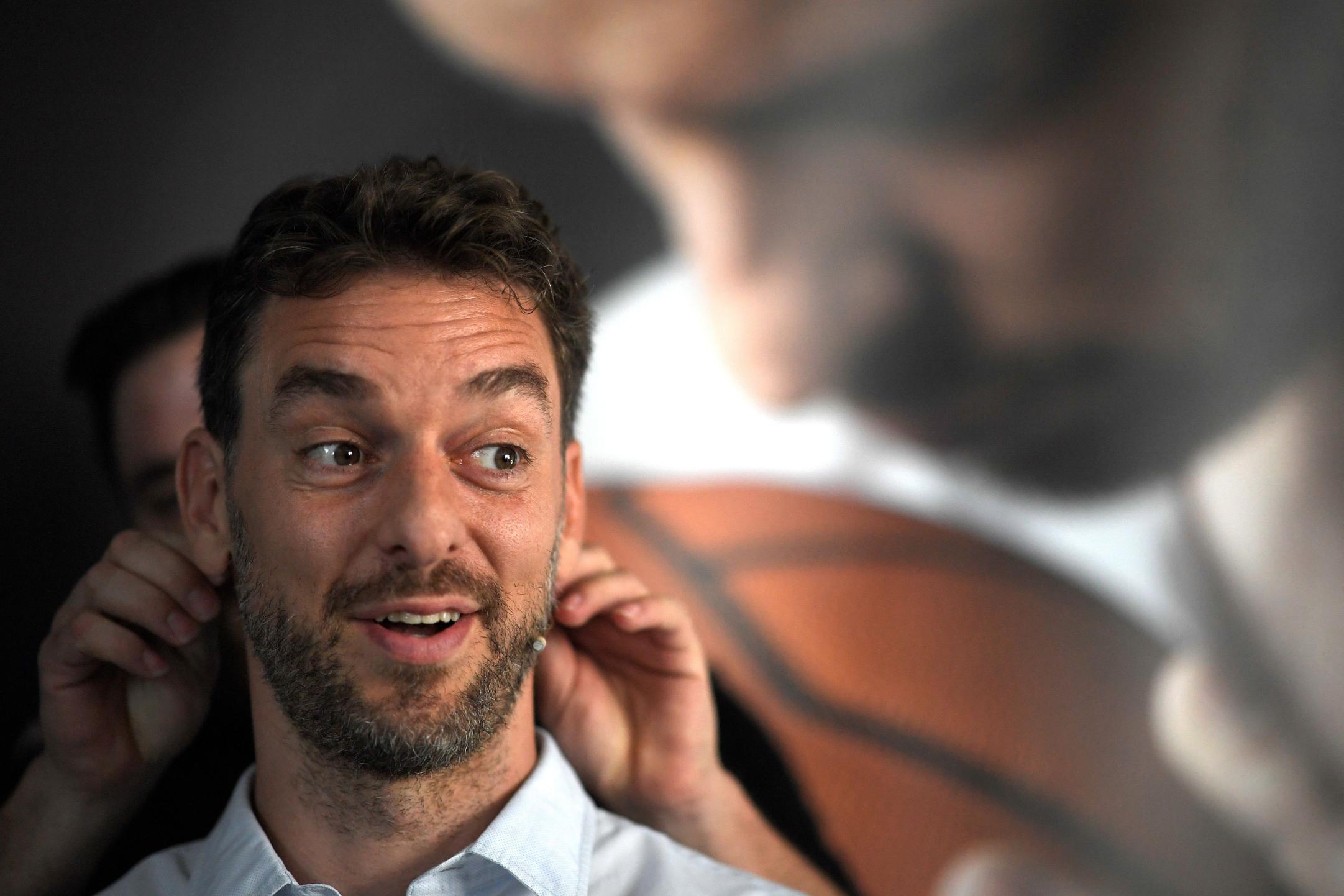 Former NBA star Pau Gasol is determined to help others after retiring from the game