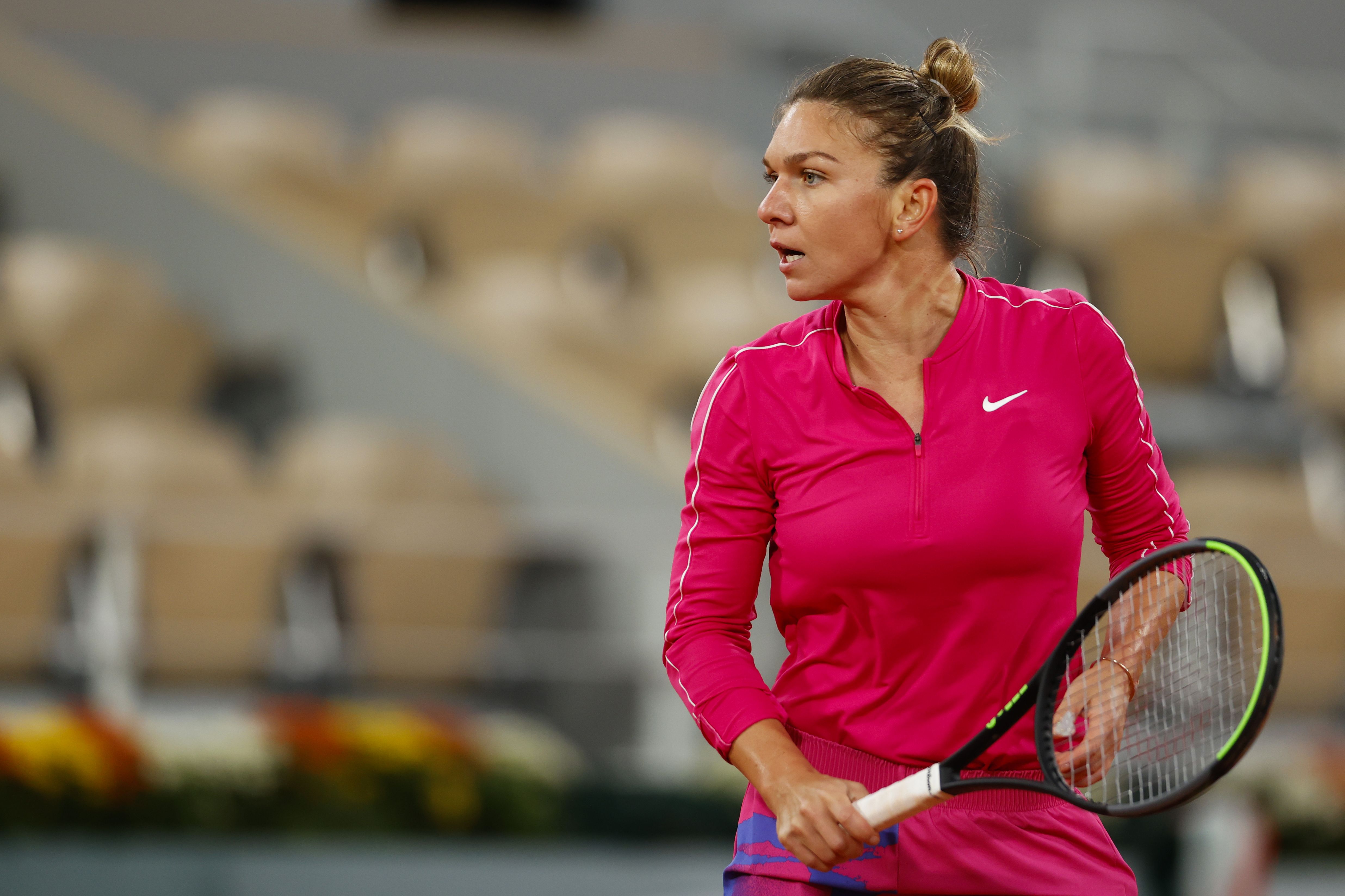 World No. 2 Simona Halep is recovering after testing positive for Covid-19