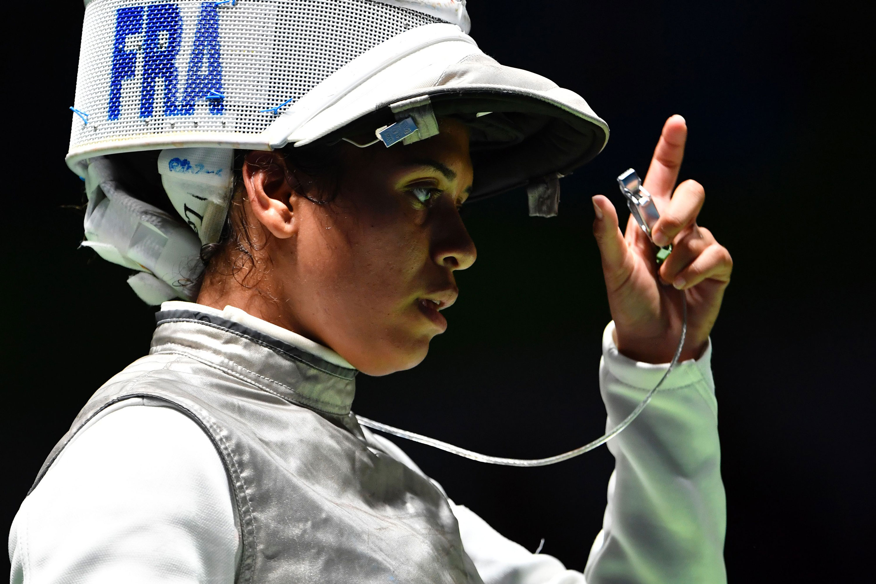 Olympic fencer Ysaora Thibus: 'I'm an athlete, but first I'm a woman, I'm a Black woman'