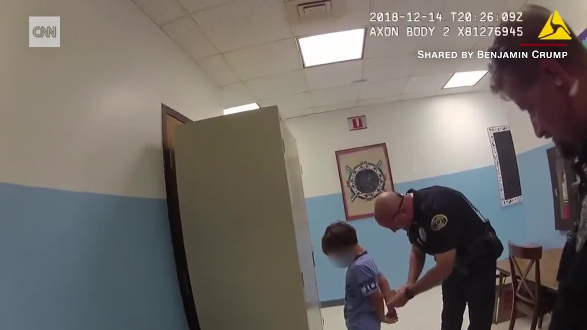 Key West Police arrested an 8-year-old at school. His wrists were too small for the handcuffs