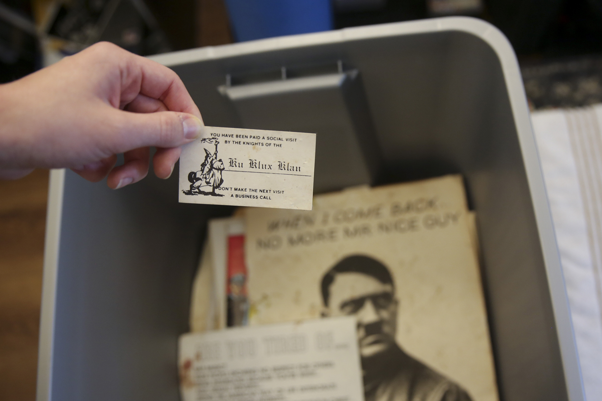 A former White supremacist store and Ku Klux Klan meeting space is being turned into a community center to promote healing