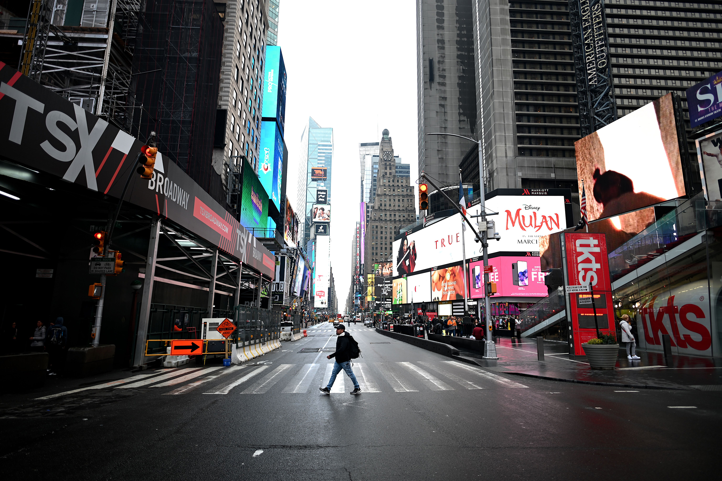 Times Square will go dark for one minute so businesses can shine light on their fight to get insurance money