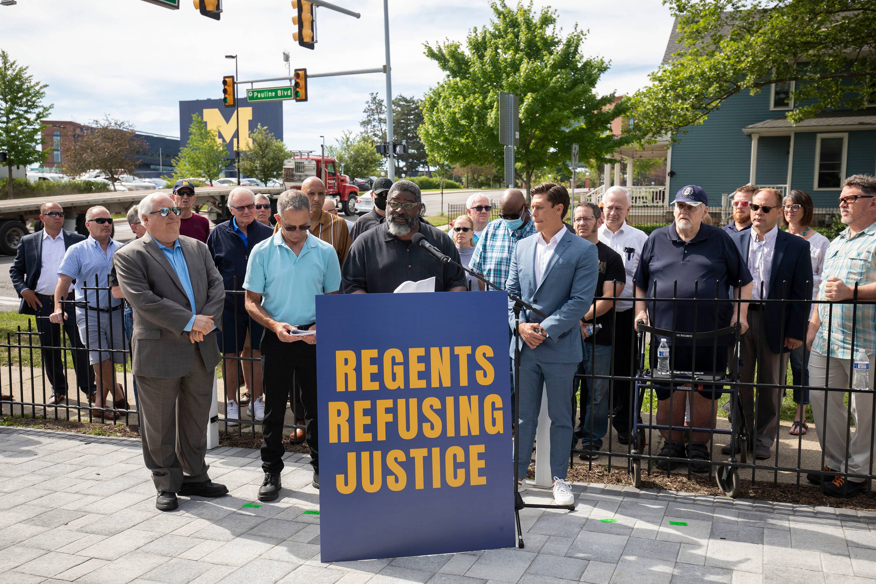 Survivors of Dr. Robert Anderson's sexual abuse at the University of Michigan call for broader investigation