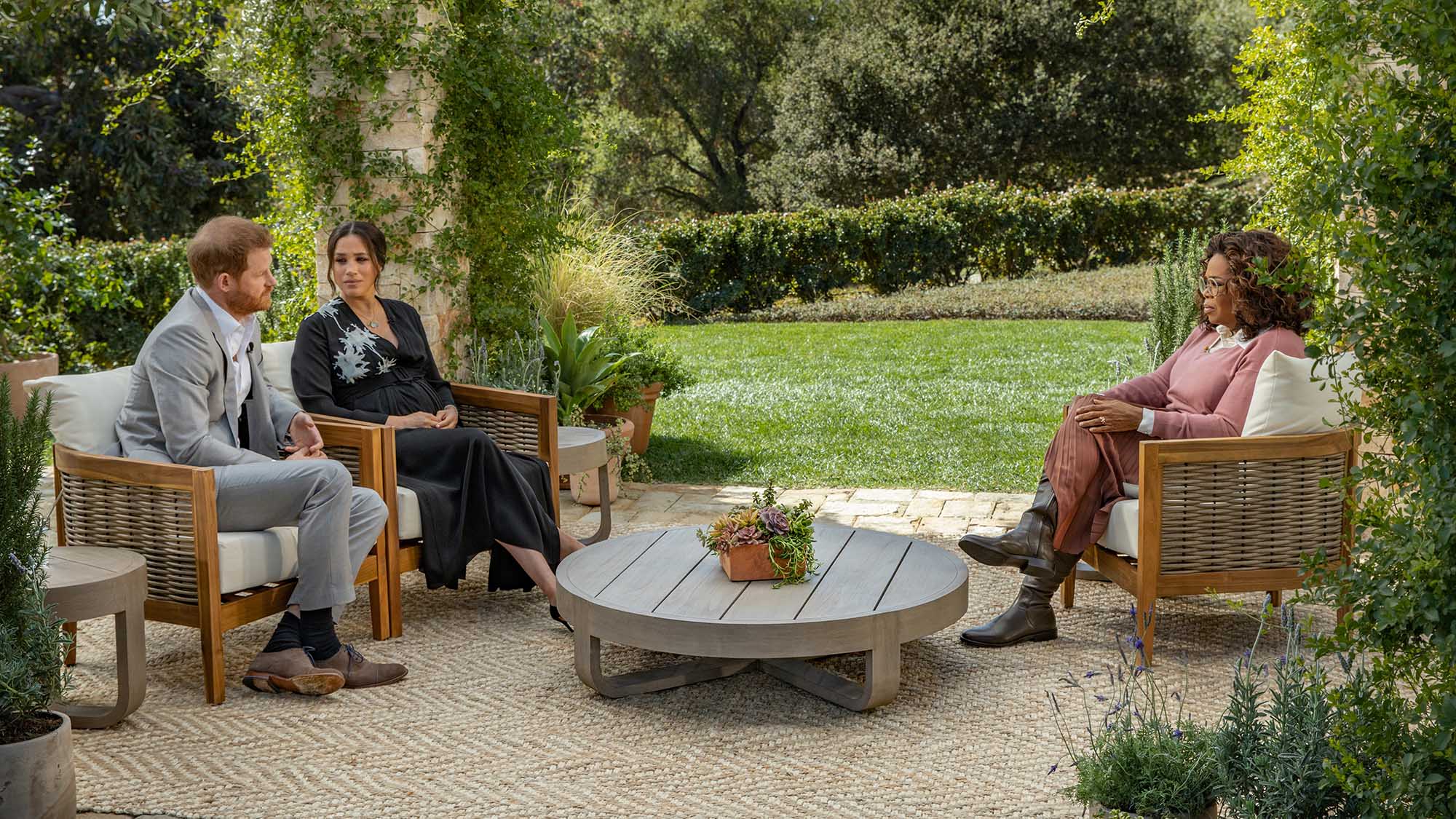World waits for a made-for-TV bombshell, as Harry and Meghan sit down with Oprah