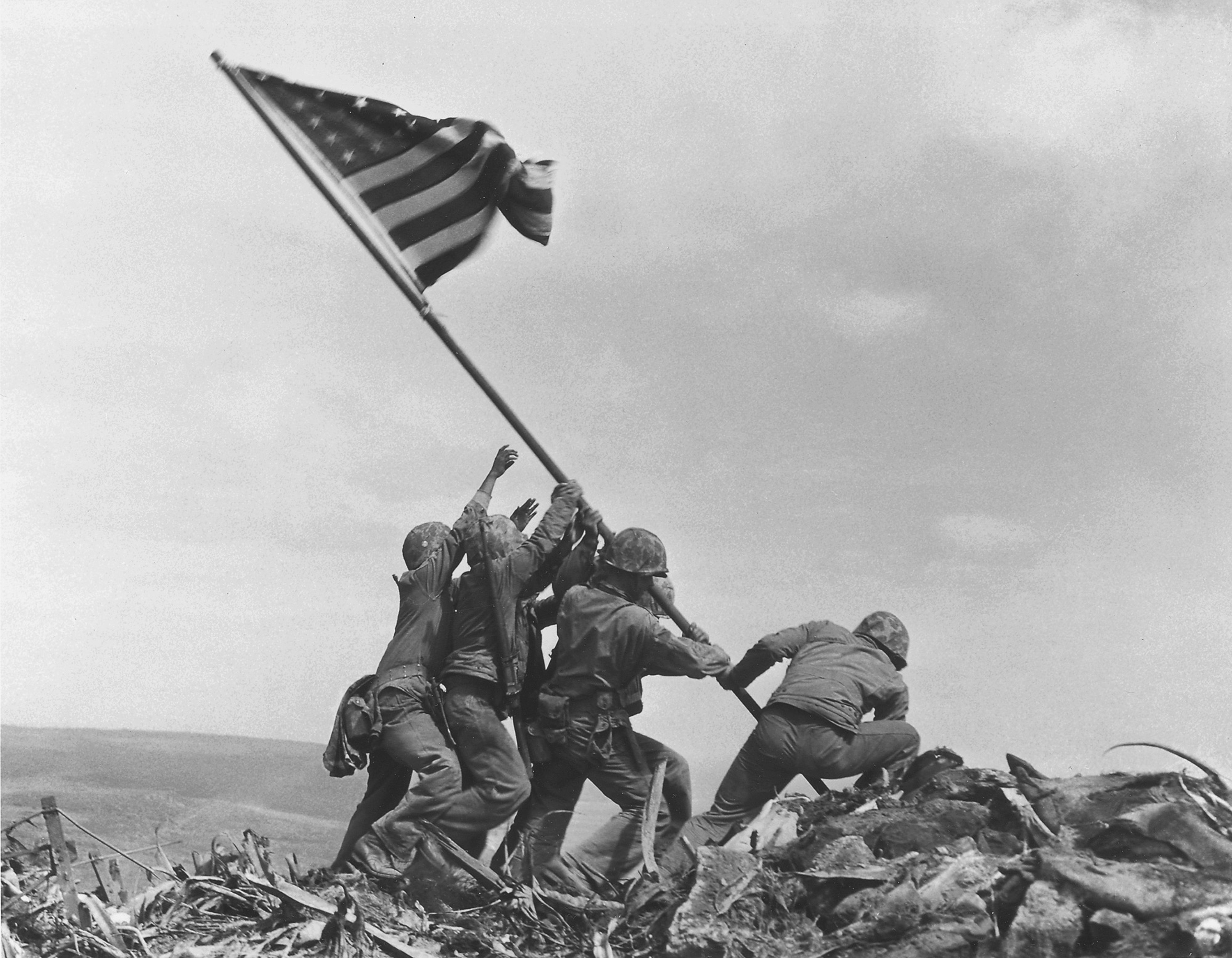 75 years ago today, US Marines raised the American flag over Iwo Jima. Here’s the inside story
