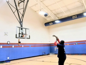 Cliftton B. action photo