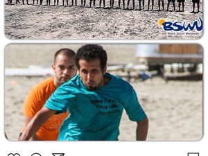 Ayman A. action photo