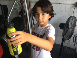 Coach Fred F. action photo