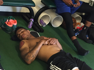 Derreck B. action photo