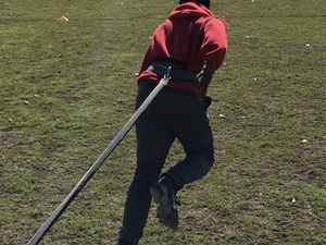 Don E K. action photo