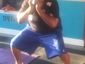 Don E K. action photo
