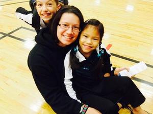Kristin B. action photo