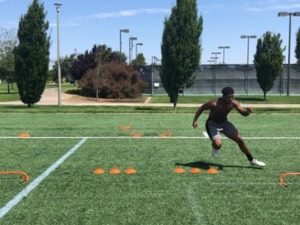 Ike Okoroike action photo