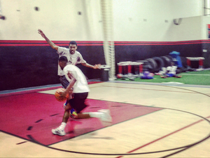 Denzail J. action photo