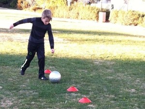 Rene G. action photo