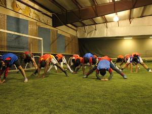 Ayman A. action photo