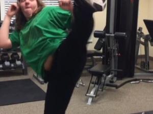 Darrell Sullins action photo