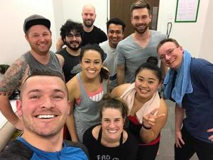 Chelsea R. action photo