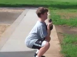 Kevin P. action photo