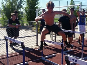 Cy Z. action photo