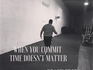 Coach Fred F. action photo