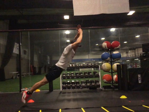 Steven A. action photo